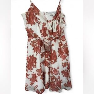 Francesca floral mini dress